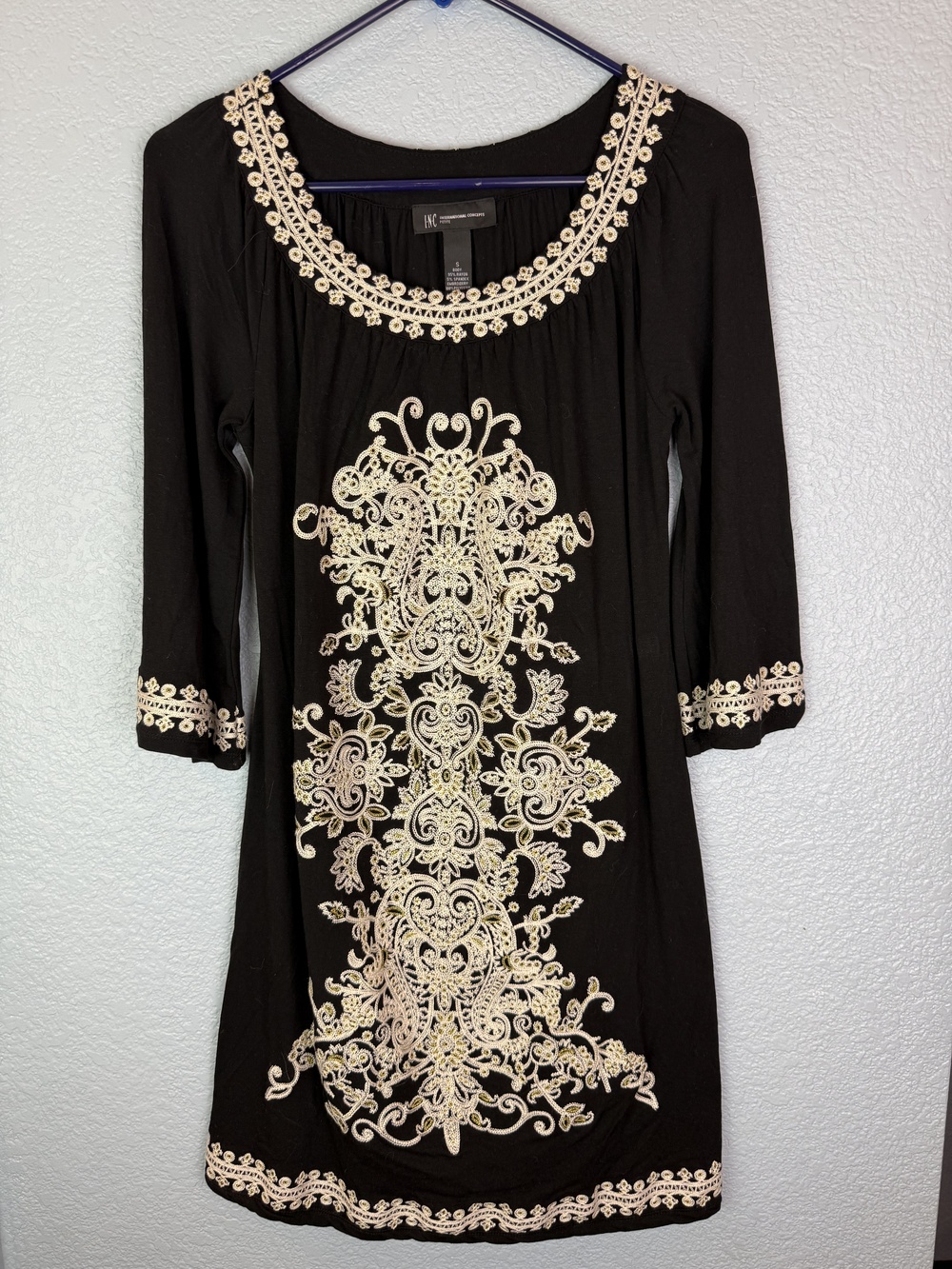 INC International Concepts | Dresses | Inc International Concepts Dress Womens Small Embroidered Boho Tunic Top